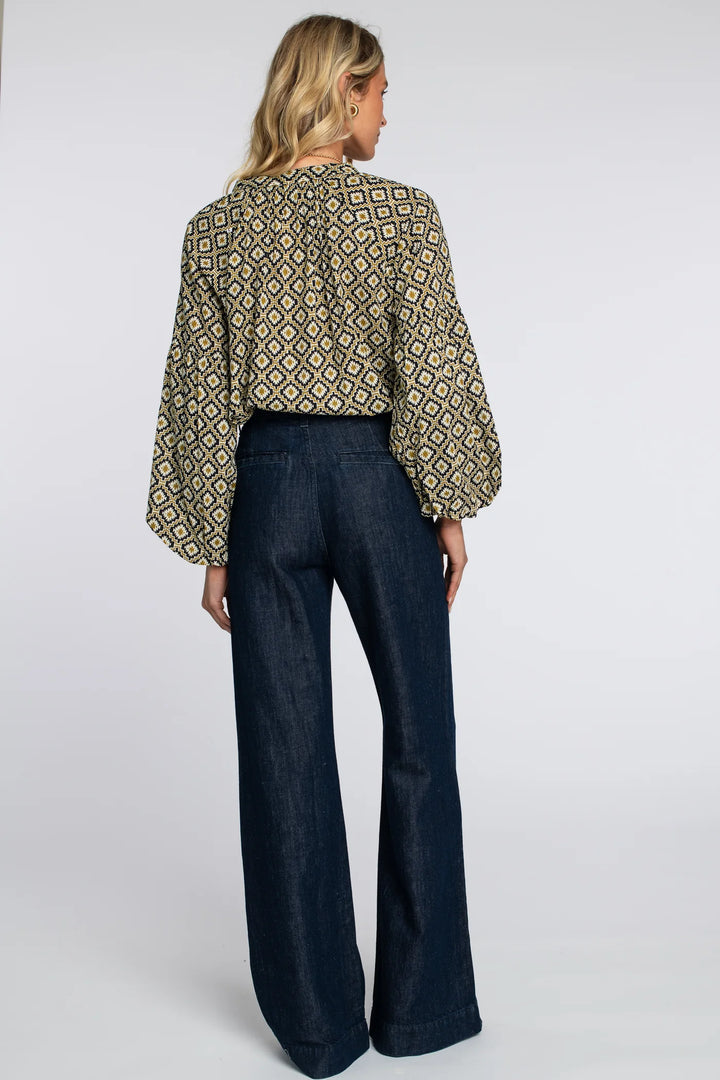 Emory Blouse in Patch