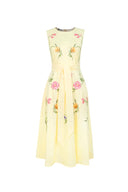 The Ferahi Dress in Lemon Joy