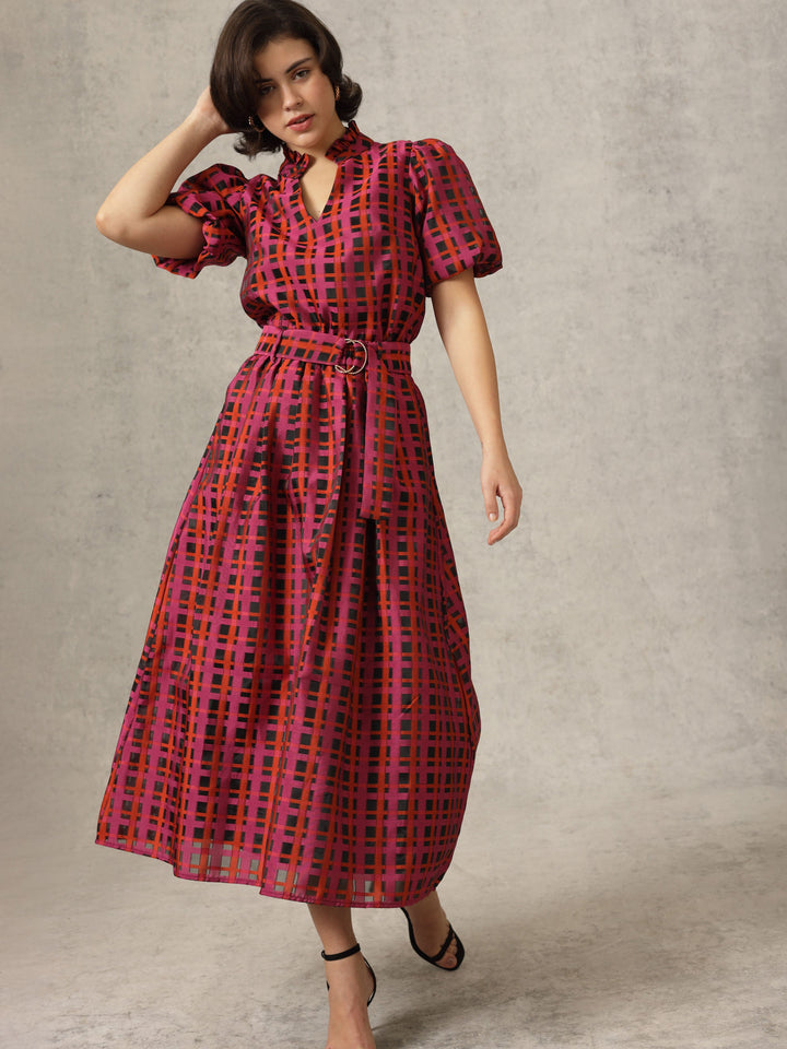 Maya Skirt in Crimson