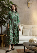 Agatha Dress in Wild Green