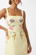 The Umut Dress in Lemon Joy