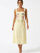 The Umut Dress in Lemon Joy