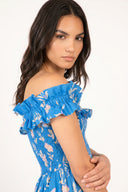 Suzanne Long Dress in Palm Beach