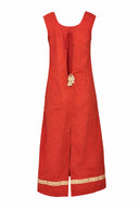 Florentine Long Dress in Oaxaca Raffia