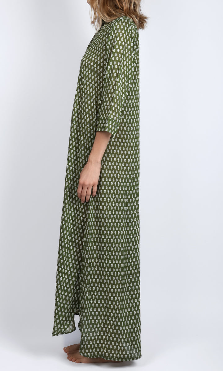 Gael Dress in Olive