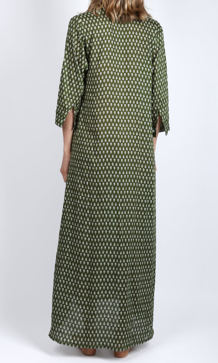 Gael Dress in Olive