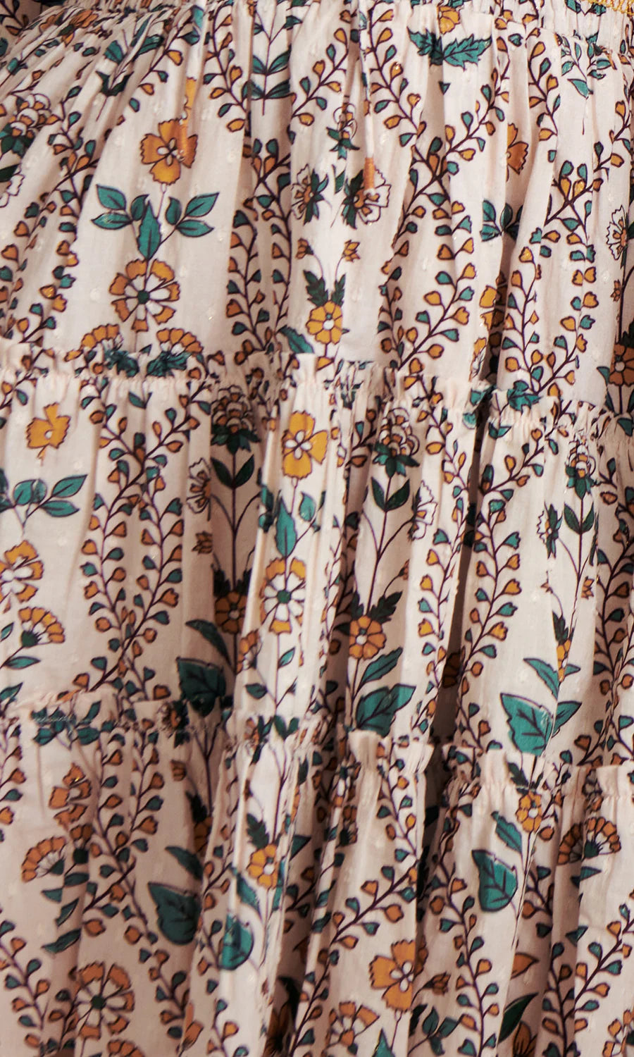 Gale Marigold Tile Mini Dress