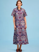 Gibbons Dress in Scroll