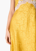 Rowena Jacquard Midi Dress in Medal