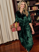 The Eloise Dress in Peacock