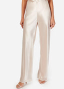 Bristol Mid Rise Lace Pant in Oat