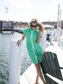The Bennett Dress in Green