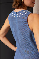Isla Midi Dress in Royal