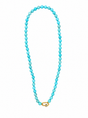 30 Inch Turquoise Gem Necklace