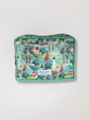 Nantucket Print Cosmetic Pouches