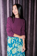 Classic Sweater in Fig