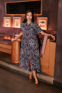 Gibbons Dress in Scroll