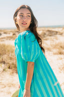 Day Dress in Surf Stripes
