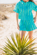 Pool Shorts in Surf Stripes
