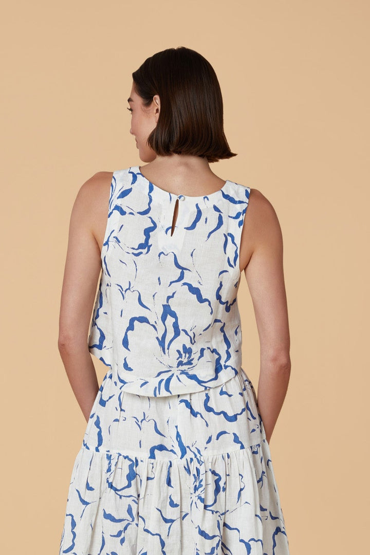 Dani Top in Ibisco Reverse