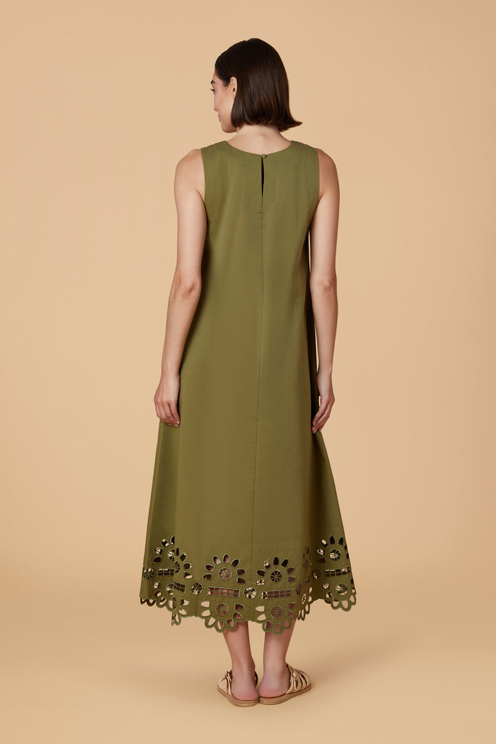 Dani Dress in Olive