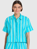Club Shirt in Surf Stripes