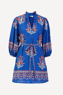 Liza Mini Dress in Nautical Brigitte