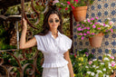 Rolo Sleeveless Top in Bright White