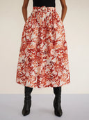 Magdalena Skirt in Bibi Rose Chocolate
