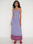 Maisie Dress in Nautical Scarlett