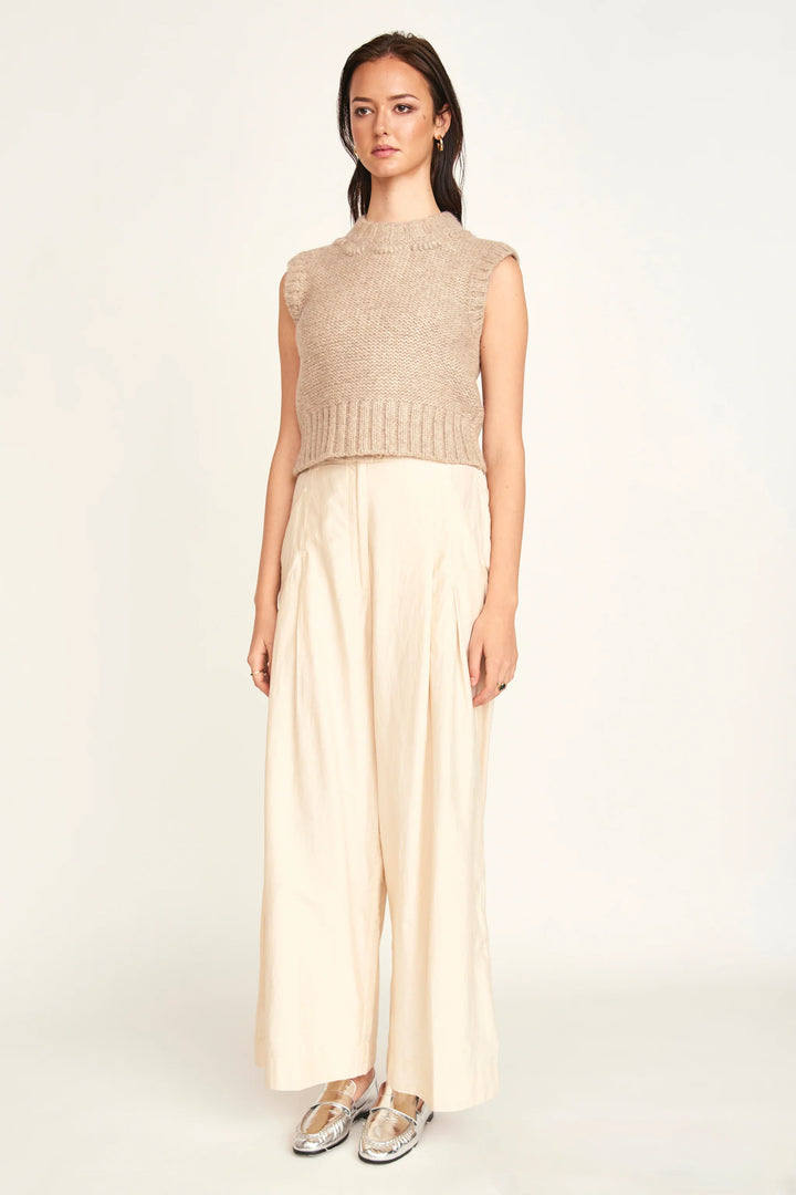 Marin Shell Vest in Graham Cracker