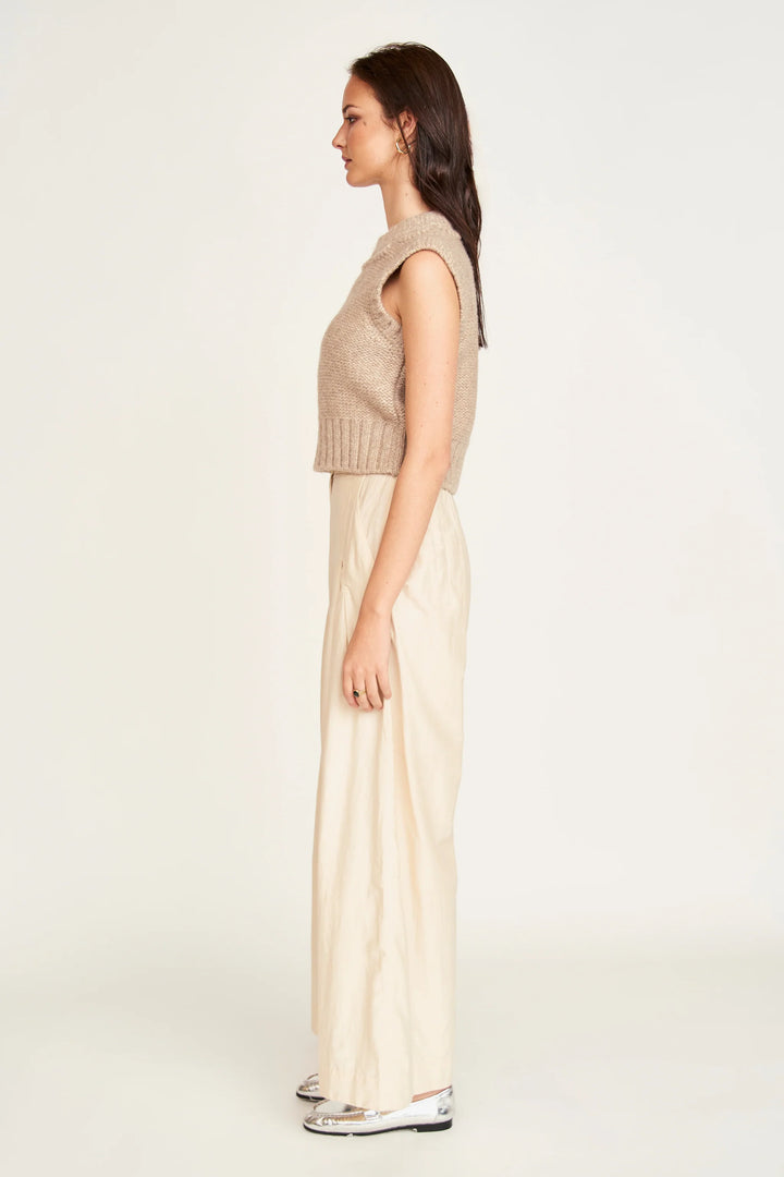 Marin Shell Vest in Graham Cracker