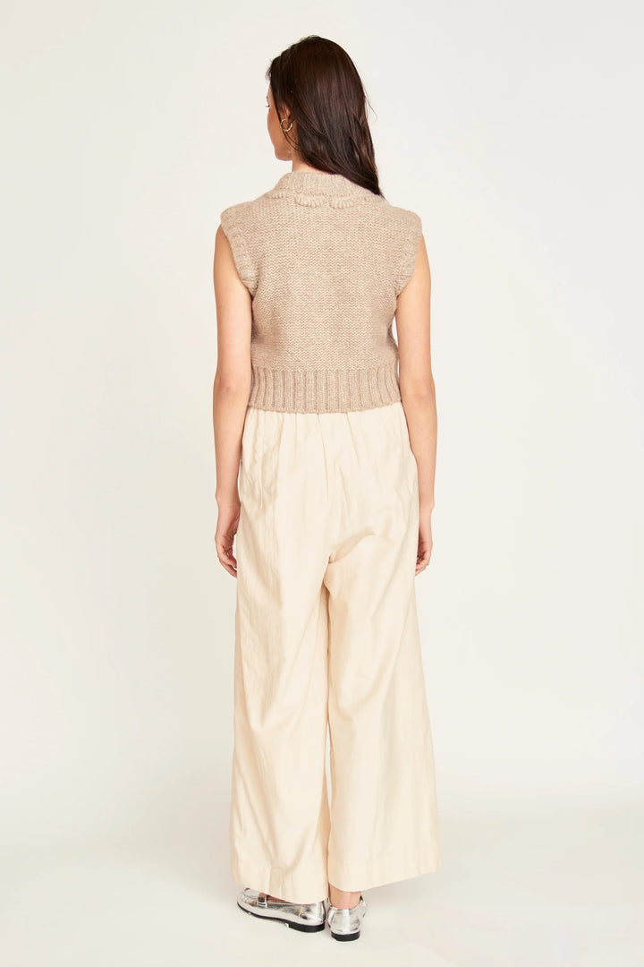 Marin Shell Vest in Graham Cracker
