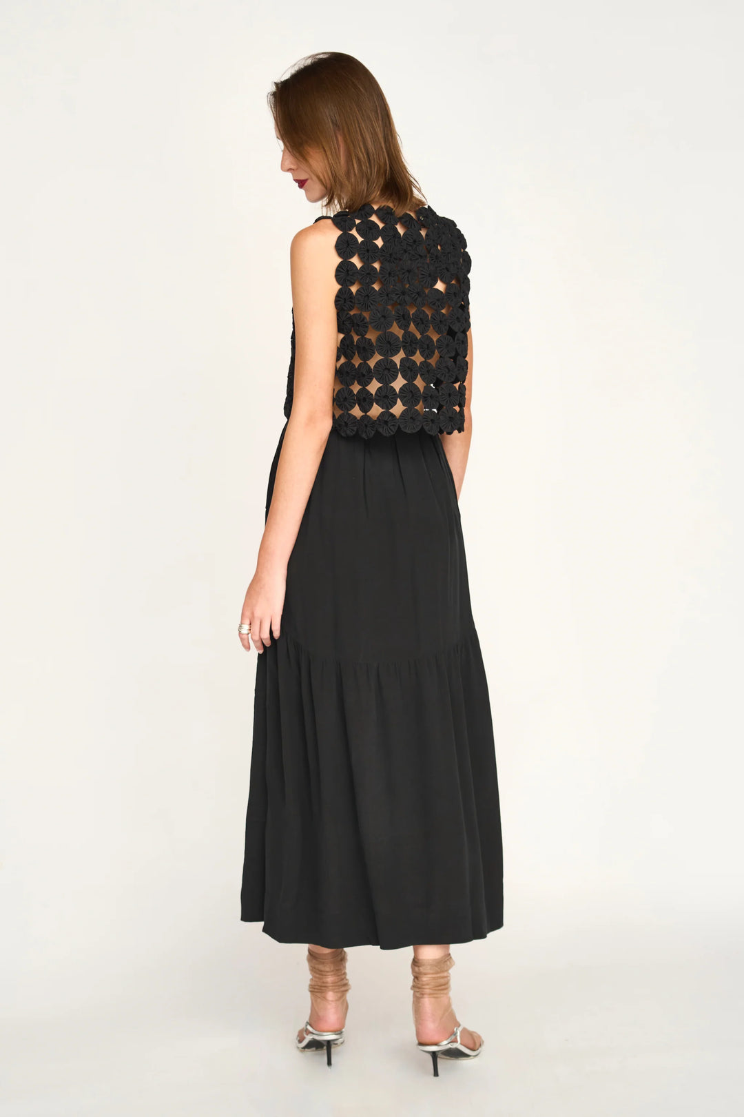 Santanyi Yo Yo Top in Black