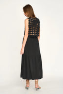 Santanyi Yo Yo Top in Black