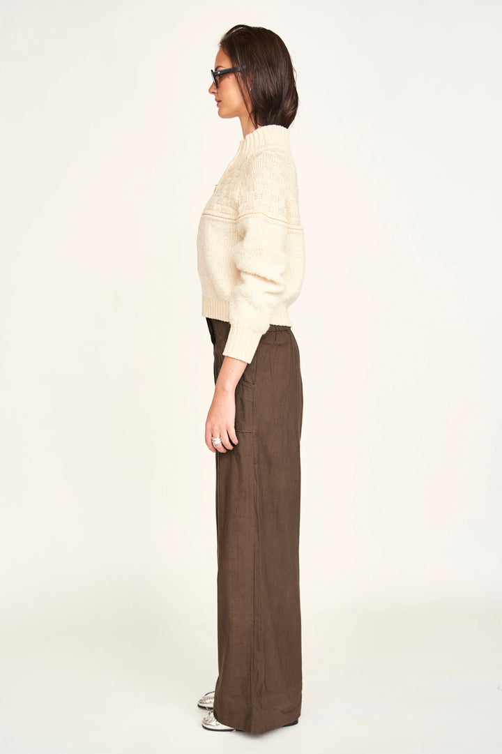 Tivot Pant in Walnut
