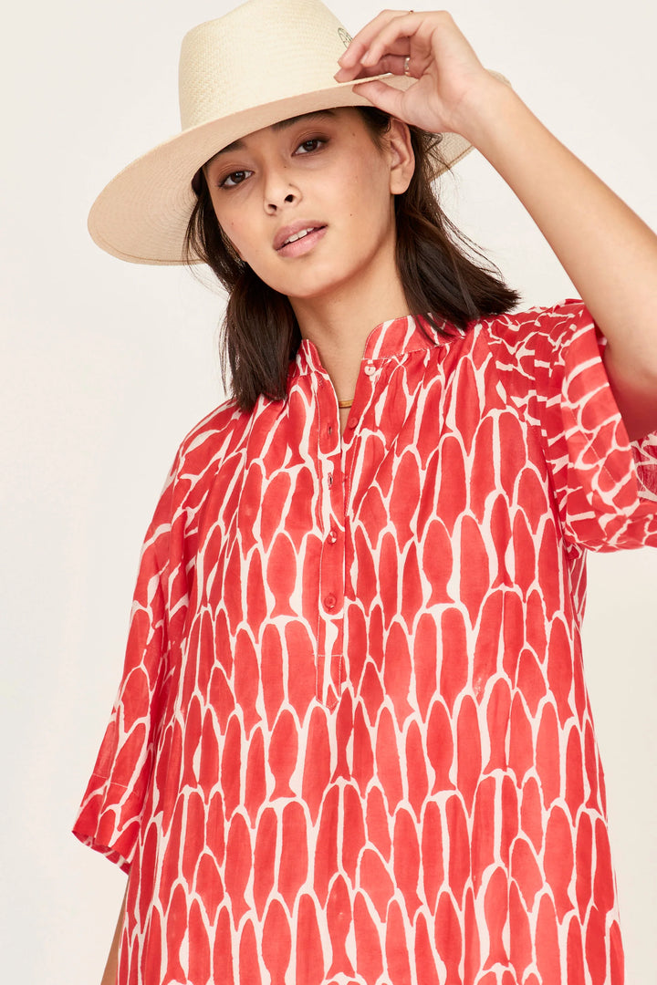 Faro Caftan in Redfish