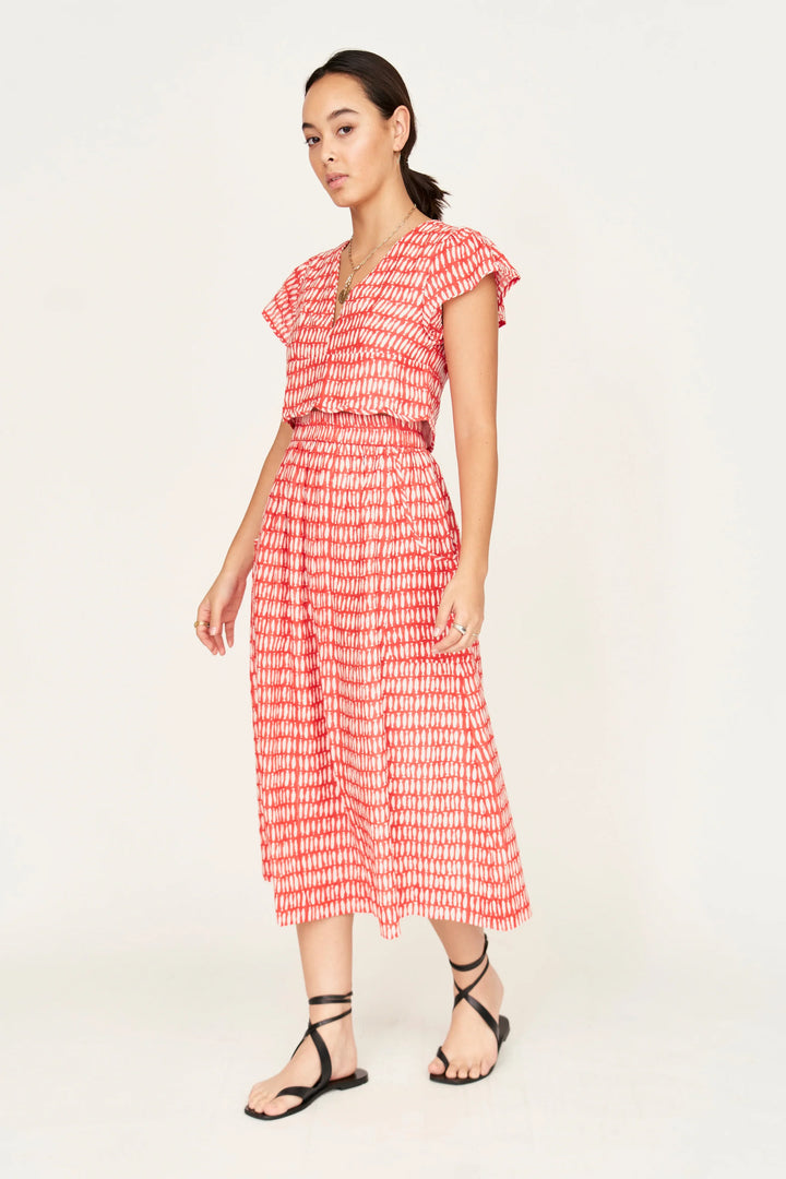 Verona Skirt in Lobster Minnow