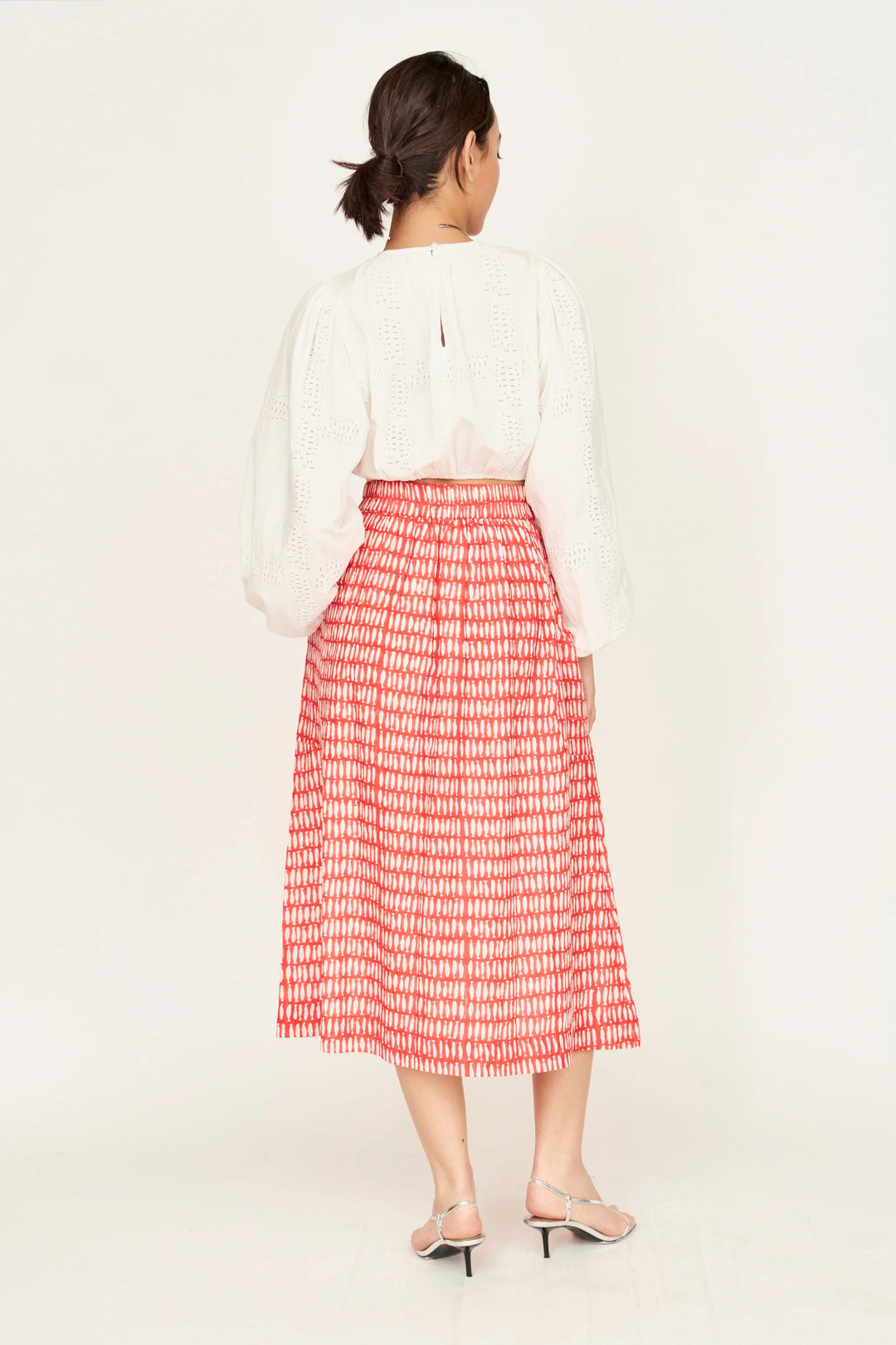 Verona Skirt in Lobster Minnow