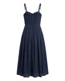 Marabel Dress in Midnight Blue