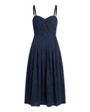 Marabel Dress in Midnight Blue