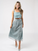 The Markey Tank in Dusty Blue