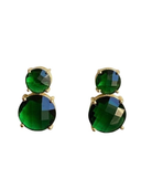 Middleton Earrings in Emerald