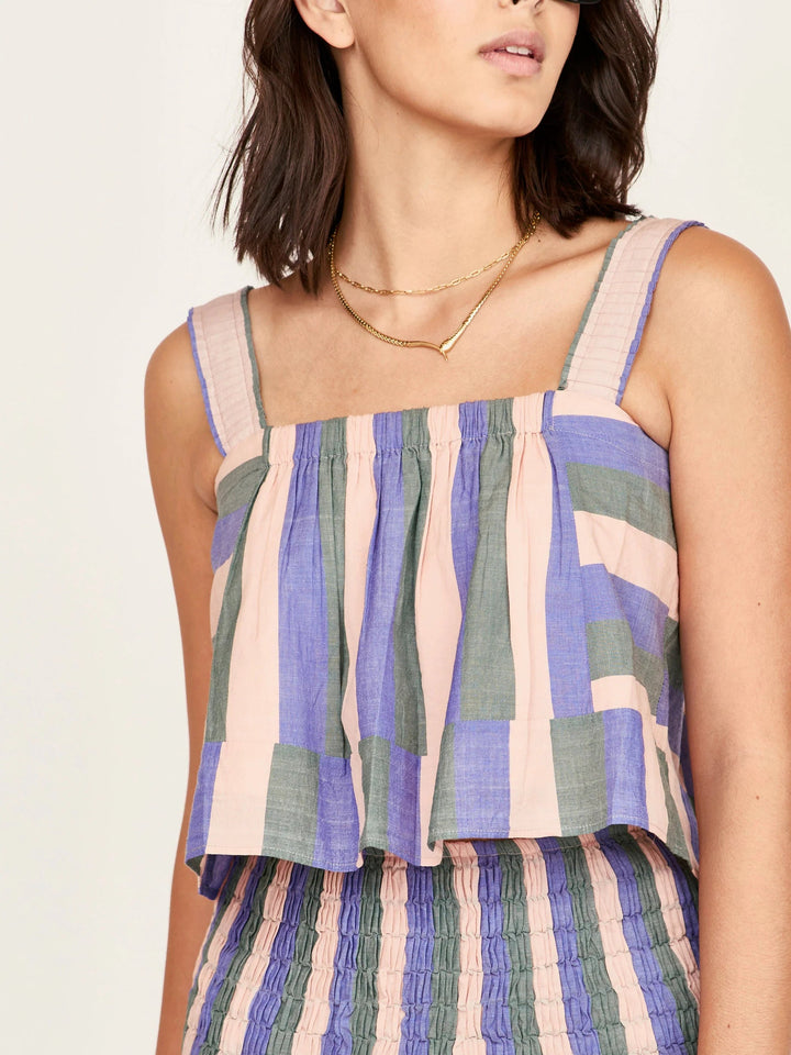 Monaco Tank in Carnival Stripe