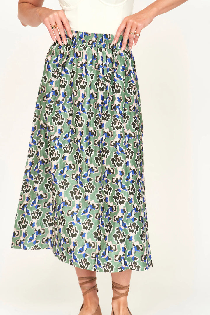 Verona Skirt in Mint Orchid
