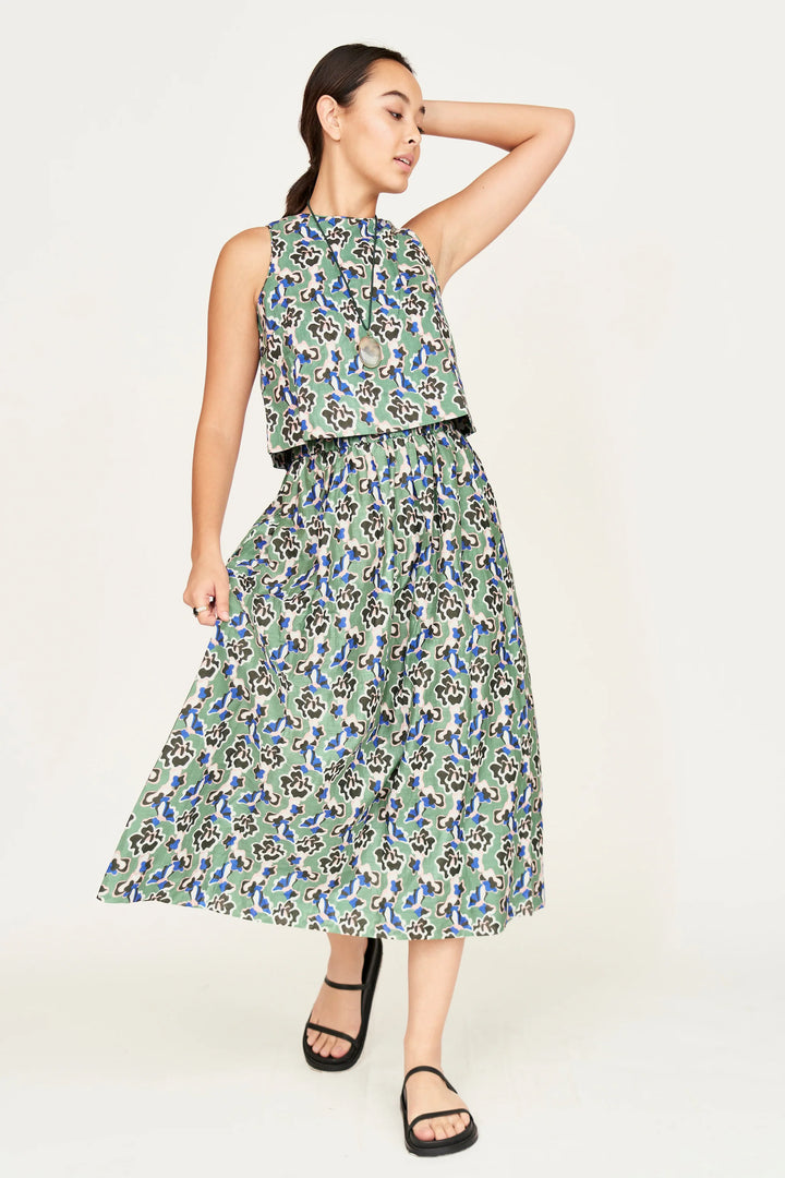 Verona Skirt in Mint Orchid