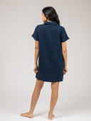 The Beach Tunic | Navy Gauze