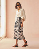 Nero Blouse in Solid Coconut