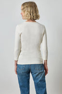 3/4 Sleeve V-neck in Rope