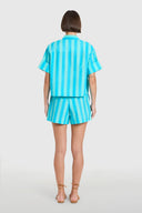 Pool Shorts in Surf Stripes